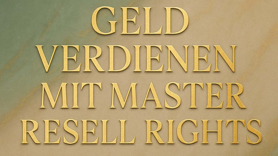 Online Geld verdienen mit Master Resell Rights - Digital Success Journey