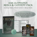 Produktbild zu Das ultimative Reels & Content Pack. Einem Bundle mit fertigen Reels und Captions für Instagram und Social Media