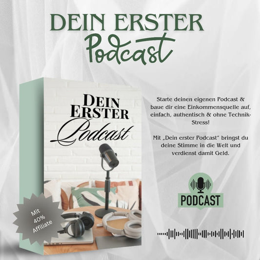 Dein erster Podcast