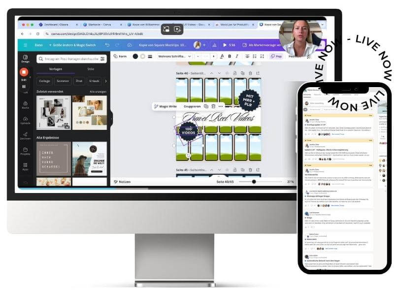 DSM - Digital Success Mastery - Social - Media - mit - ErfolgOnlinekurs