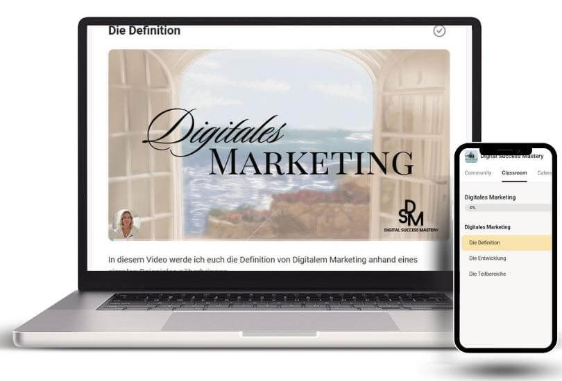 DSM - Digital Success Mastery - Social - Media - mit - ErfolgOnlinekurs