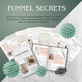 Produktbild zu dem Ebook Funnel Secrets. Baue erfolgreiche Funnels für dein Online Business. Email-Marketing, Social Media
