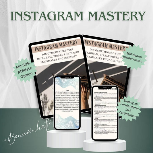 IM - Instagram Mastery - Social - Media - mit - ErfolgE Book