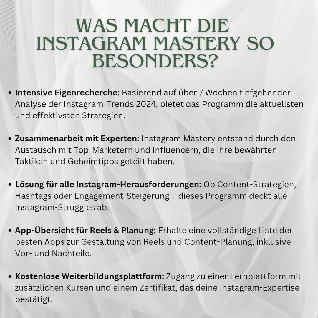 IM - Instagram Mastery - Social - Media - mit - ErfolgE Book
