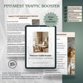 Pinterest Traffic Booster - E Book.
Generiere mehr Reichweite und Traffic mit Pintarest