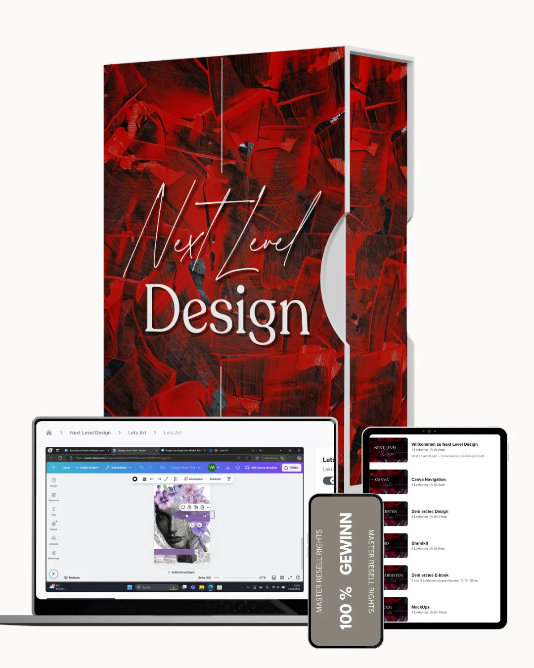 Canva Next Level: Dein All-in-One Designkurs inkl. MRR