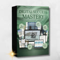 Digital Success Mastery Bundle in grüner Box – Onlinekurs-Paket mit 46 Modulen, 20+ E-Books, 400+ Videos, DFY Reels und digitalen Business-Inhalten