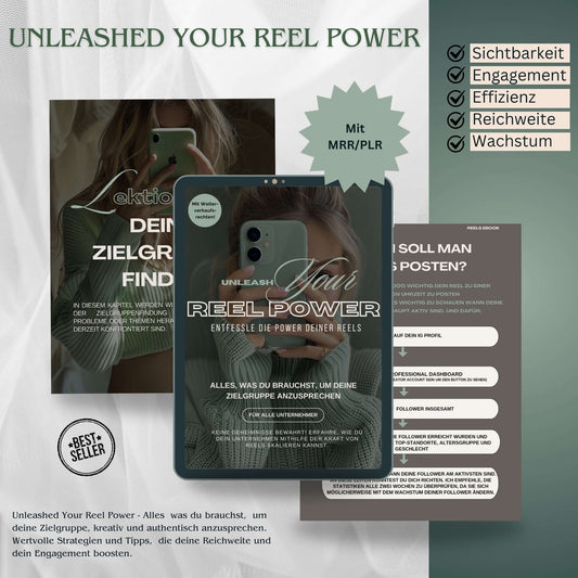 Unleash Your Reel Power - Digital - Success - JourneyE Book